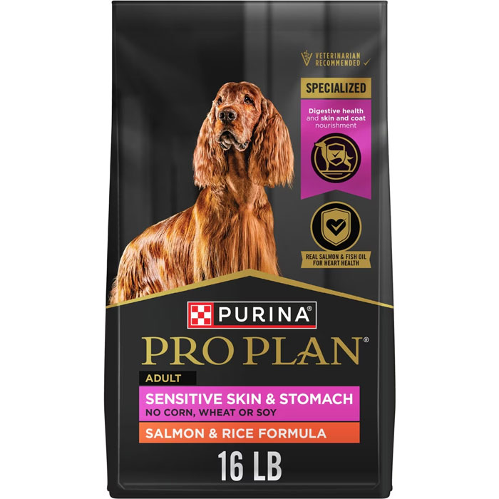 Purina Pro Plan Adult Sensitive Skin & Stomach - Salmon & Rice