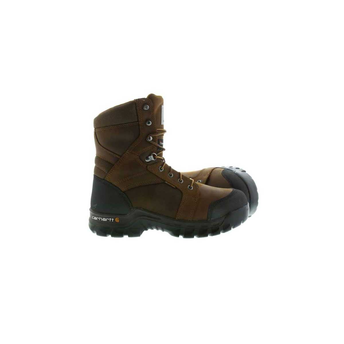 Carhartt® Rugged FLEX® 8" Insulated Composite Toe Work Boot - Balsam Green Heather, 11, W View 2 of 3