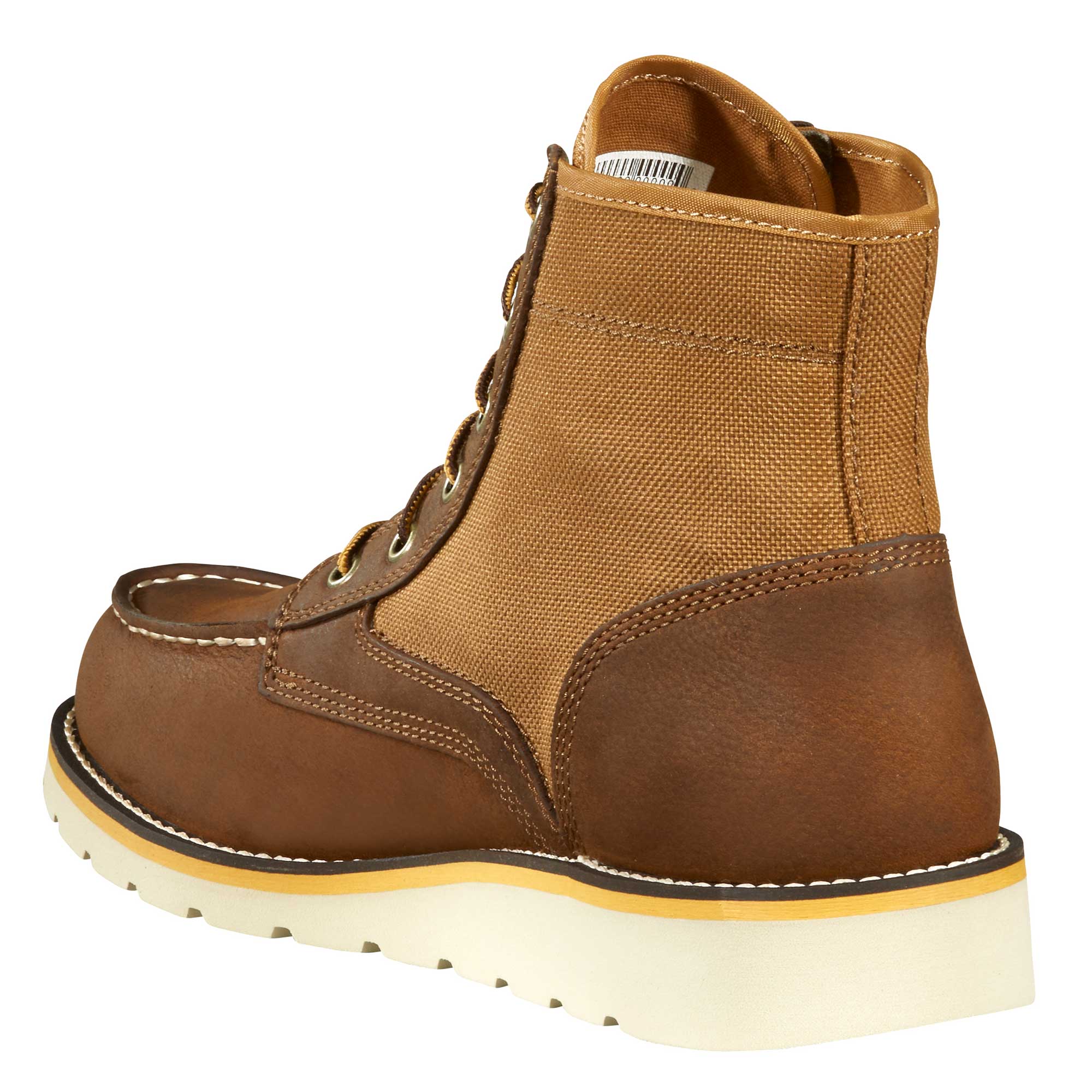 Carhartt Men's 6" Moc Soft Toe Wedge Boot - Brown/Tan, 8 View 1 of 3