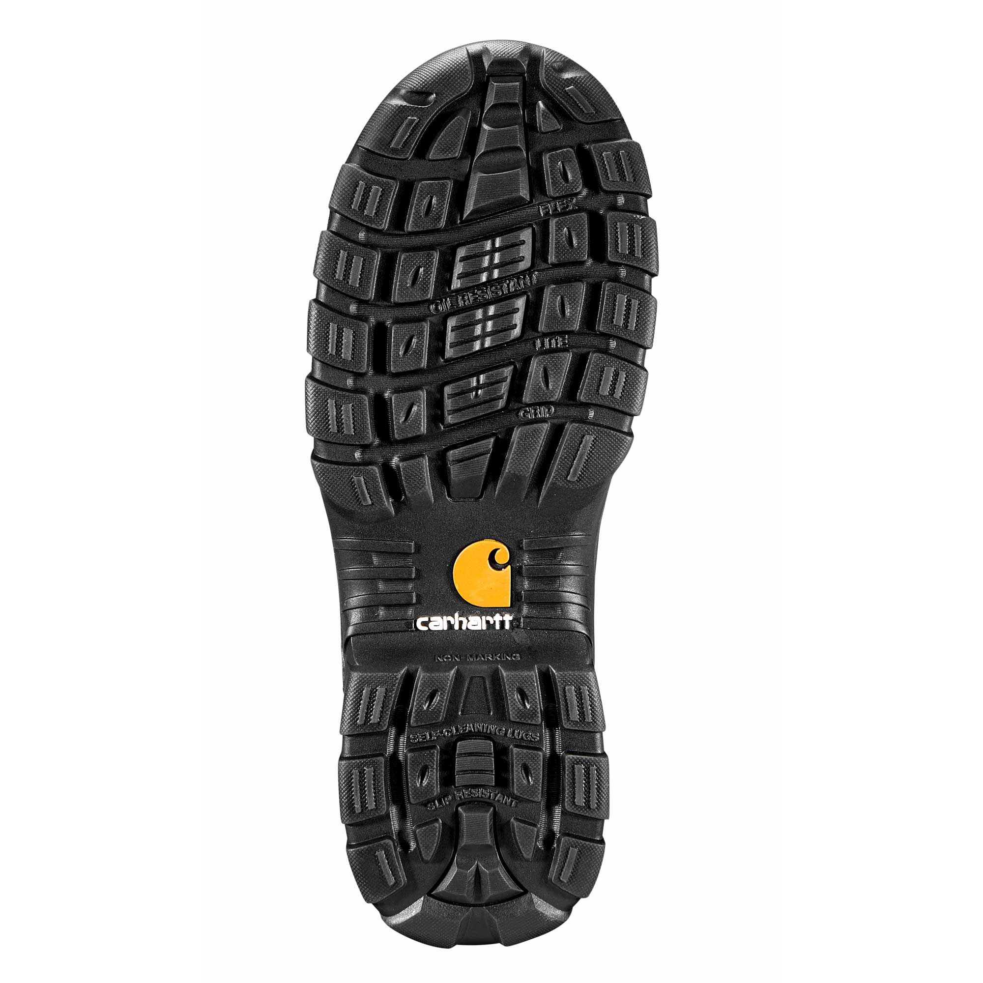 Carhartt Men's Rugged Flex® 6" Steel Toe Work Boot - Dark Brown, 8 View 2 of 3