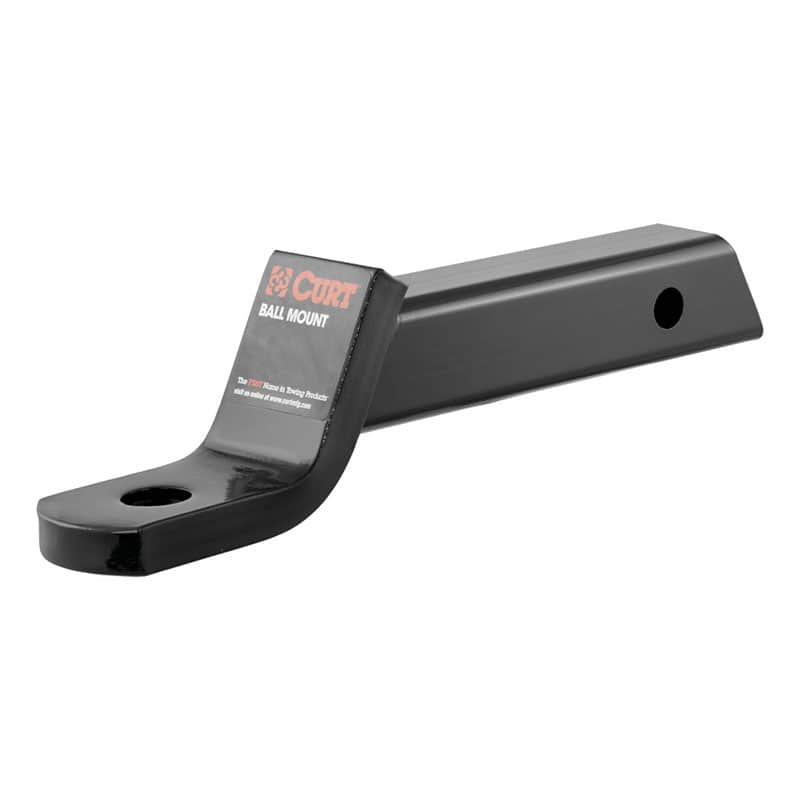 CURT™ Ball Mount Right Angle 2" Drop Long Shank #45047