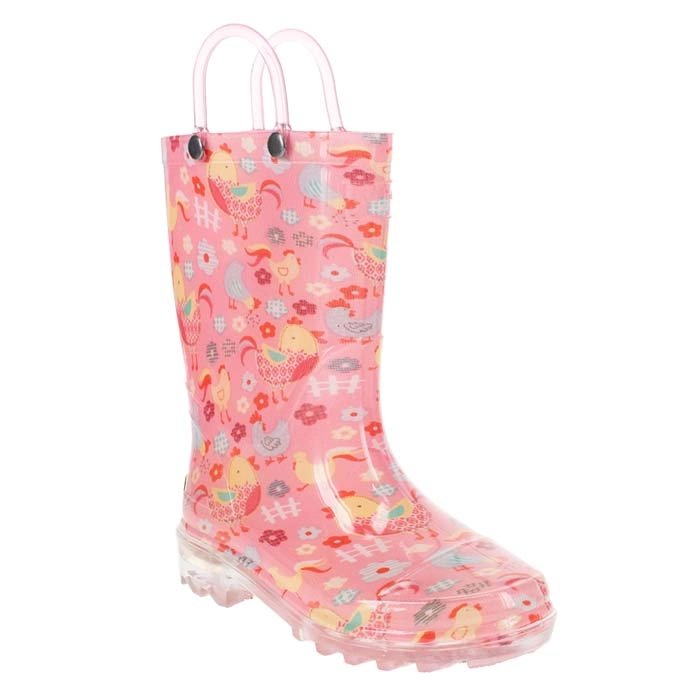 WESTERN CHIEF® Chick A Dee Lighted Rain Boot Runnings