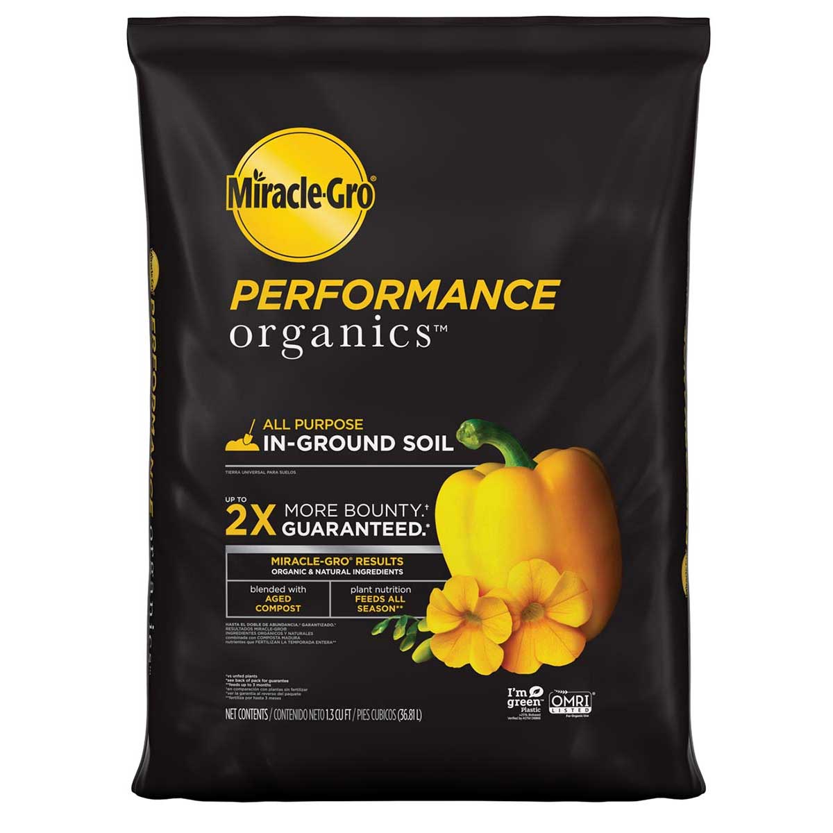 Miracle-Gro® Performance Organics™ All Purpose In-Ground Soil 1.3 cu. ft.