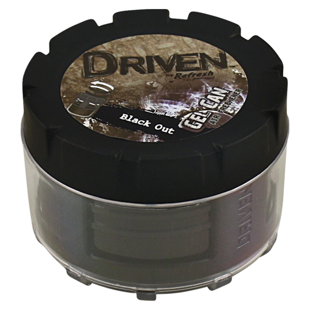 Driven by Refresh Your Car Gel Can - Black Out, 3 oz. - 0000000208