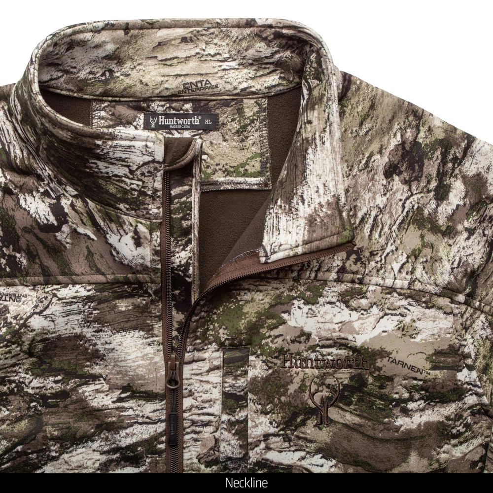 Huntworth Midweight Hunting Jacket Huntworth Oak Tree Camouflage