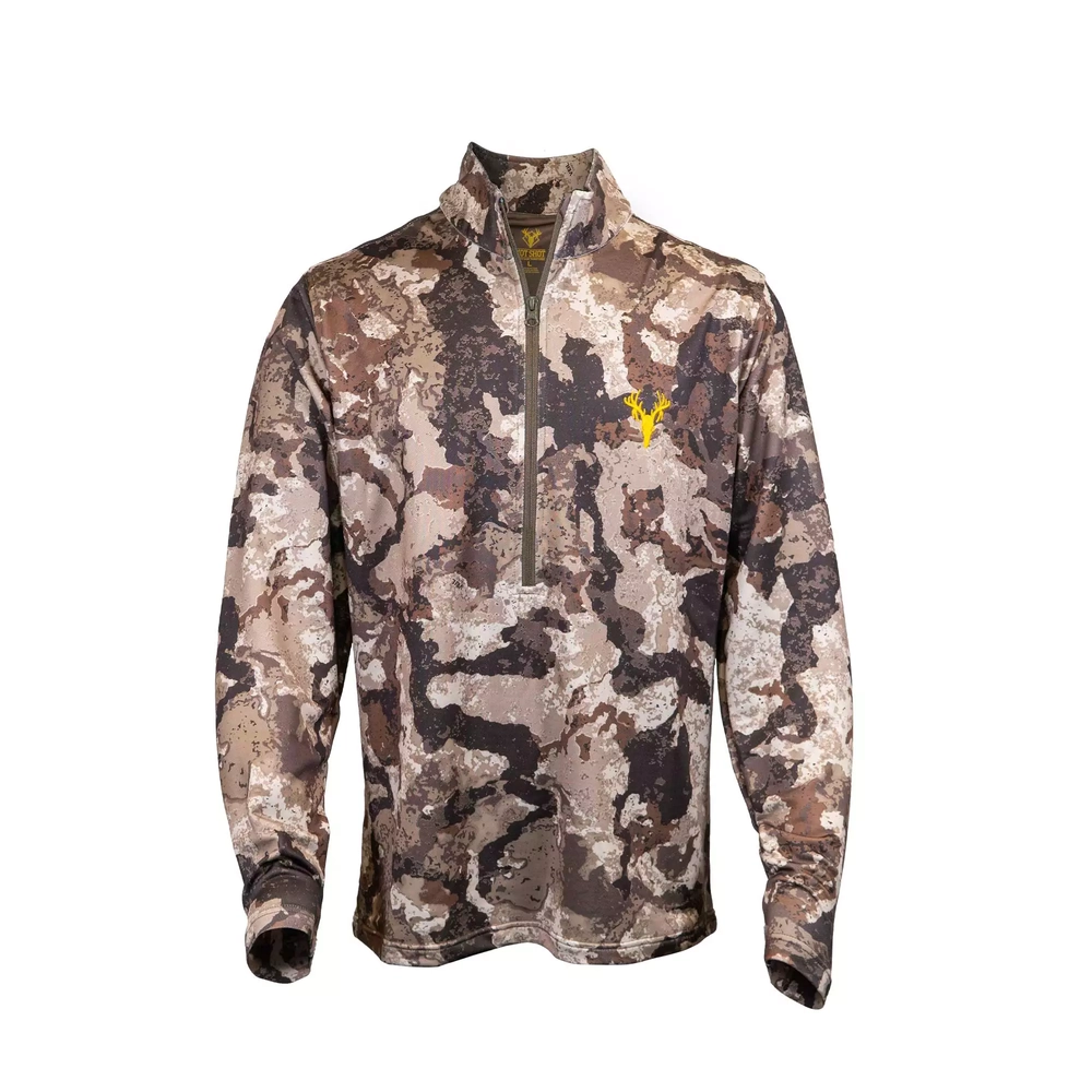 Hot Shot® Men's Camo 1/4 Zip Runnings