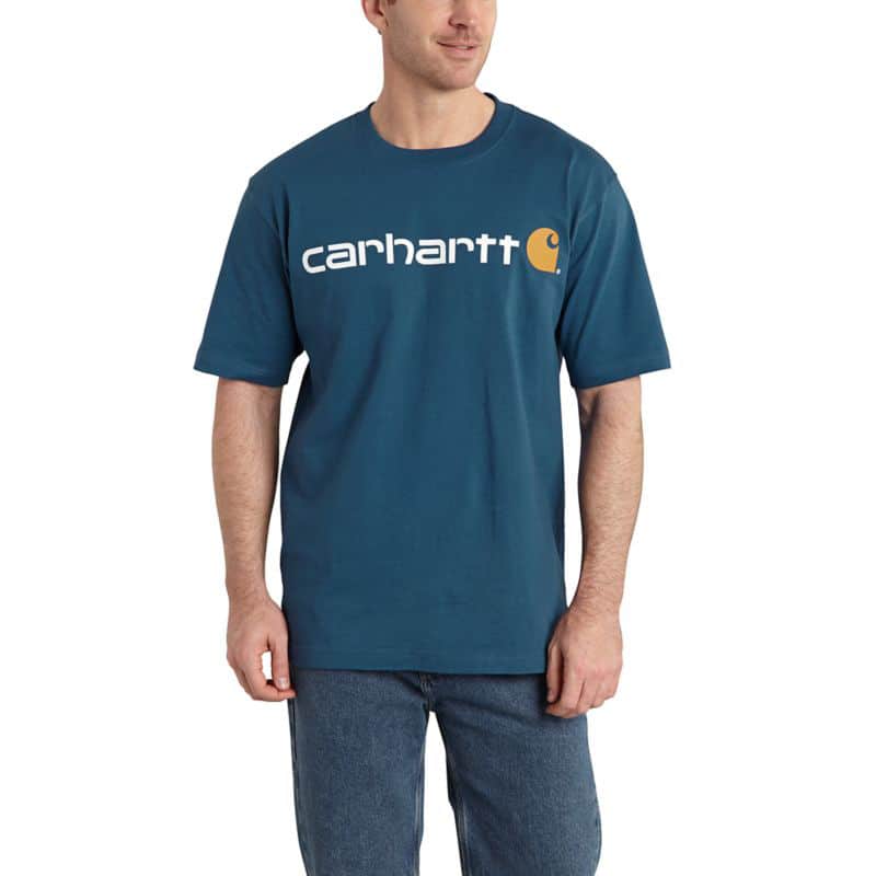 Carhartt Loose Fit Heavyweight Short-Sleeve Logo Graphic T-Shirt