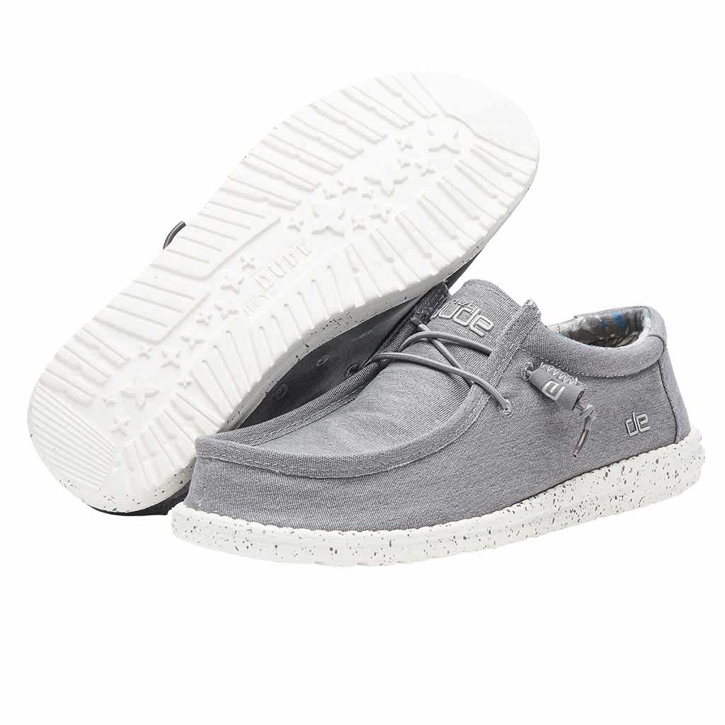 Hey Dude™ Men's Wally Stretch Slip-on Shoe - Iron, 8 View 1 of 6