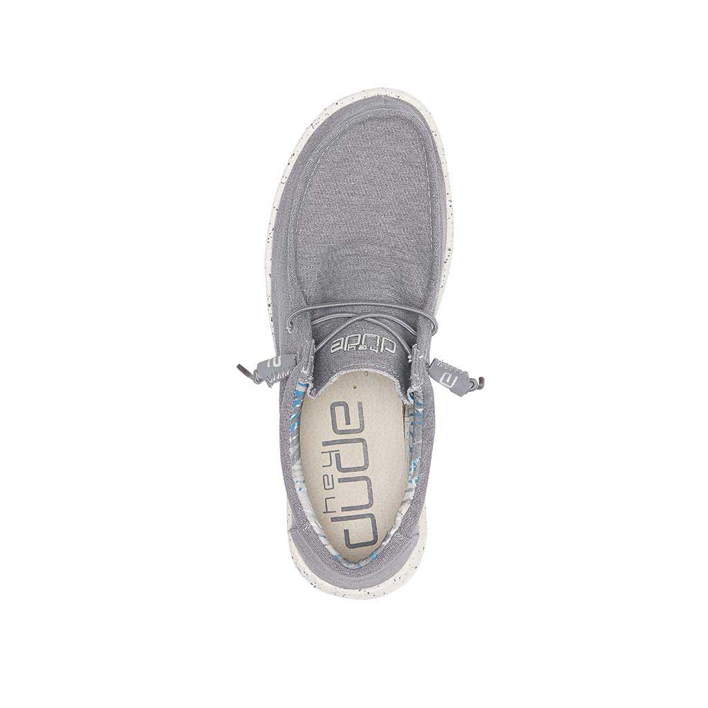 Hey Dude™ Men's Wally Stretch Slip-on Shoe - Iron, 8 View 3 of 6