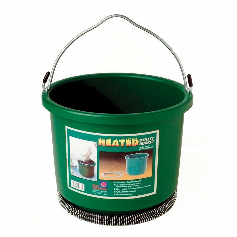 Farm Innovators, Inc. Plastic Heated Bucket, 9 qt. - 0000000272