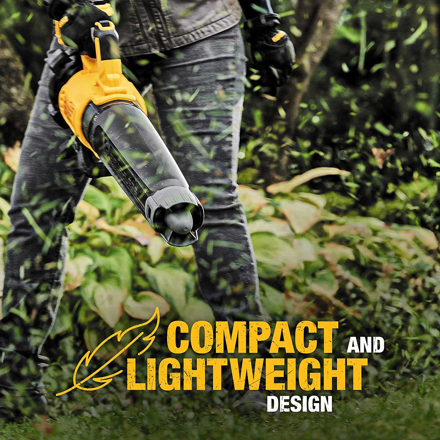 DEWALT 20V MAX XR Brushless Cordless Blower Kit with 5.0 Ah Battery & Charger View 4 of 7