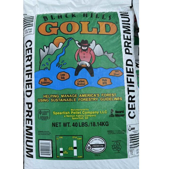 Black Hills Gold Premium Softwood Fuel Pellets, 40 lbs.
