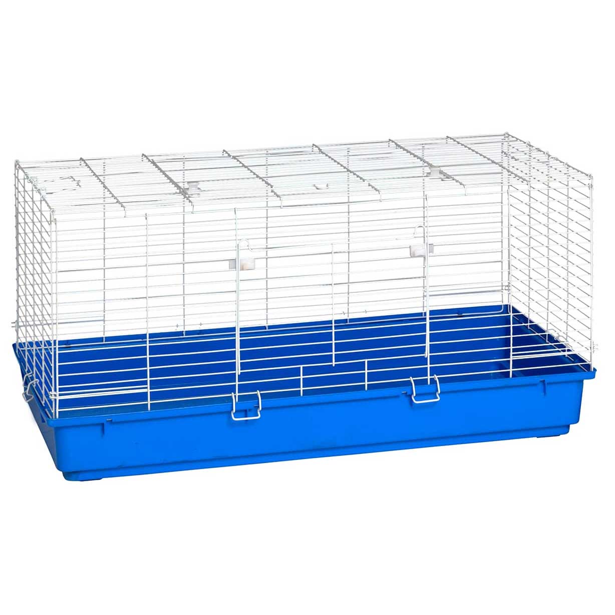 Pet Lodge™ 40" Plastic Bottom Rabbit Cage -Blue
