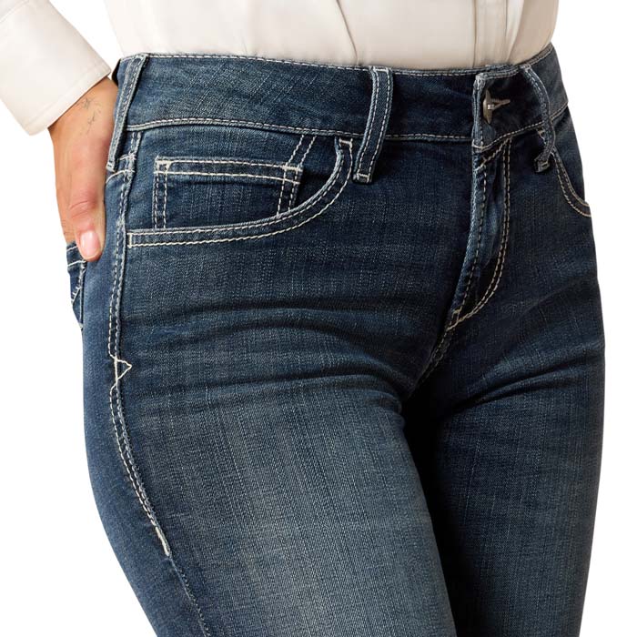 Ariat Women's Aisha Perfect Rise Jean - Missouri, 25R View 3 of 4