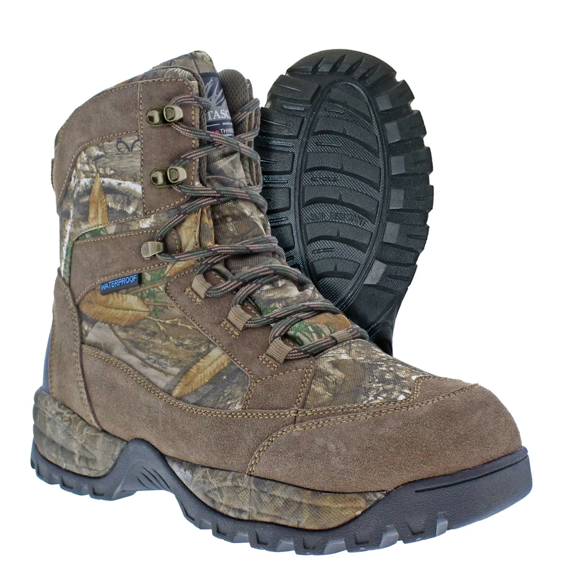 Itasca Men's Huntsman Insulated Waterproof Hunting Boot - Realtree Edge Camo, Size 8