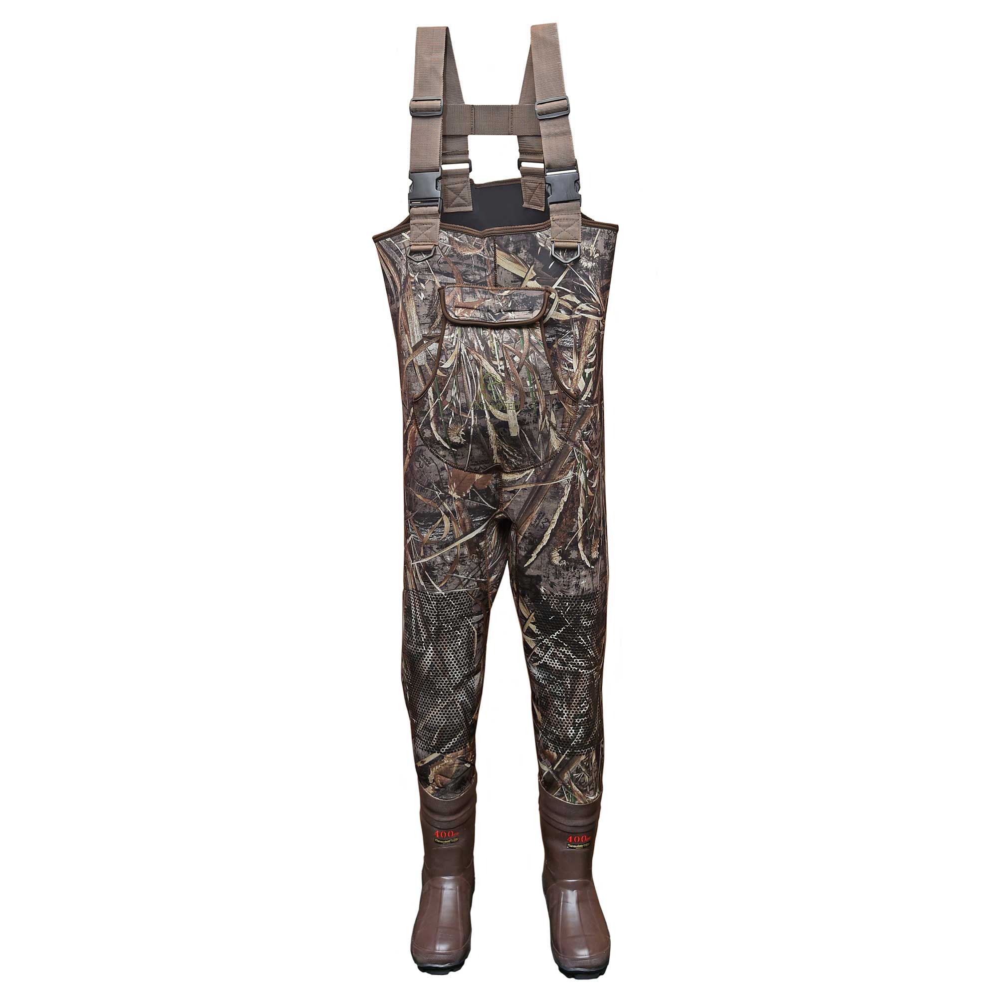 Ducks Unlimited Women's Susie II Insulated Chest Waders - Realtree Max-7, Size 6