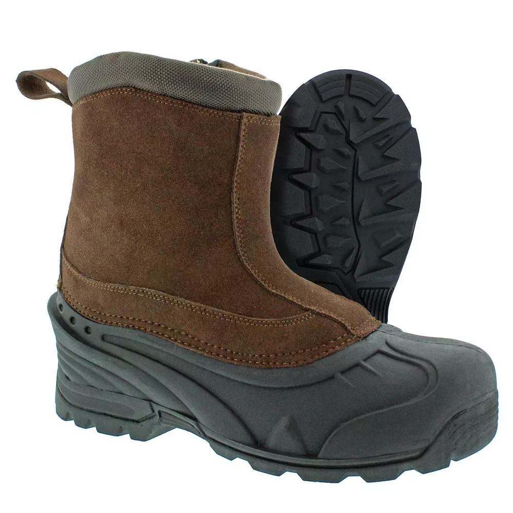 Boots Waterproof Hudson Bay Mens Boots Zipper Totes Break Men'