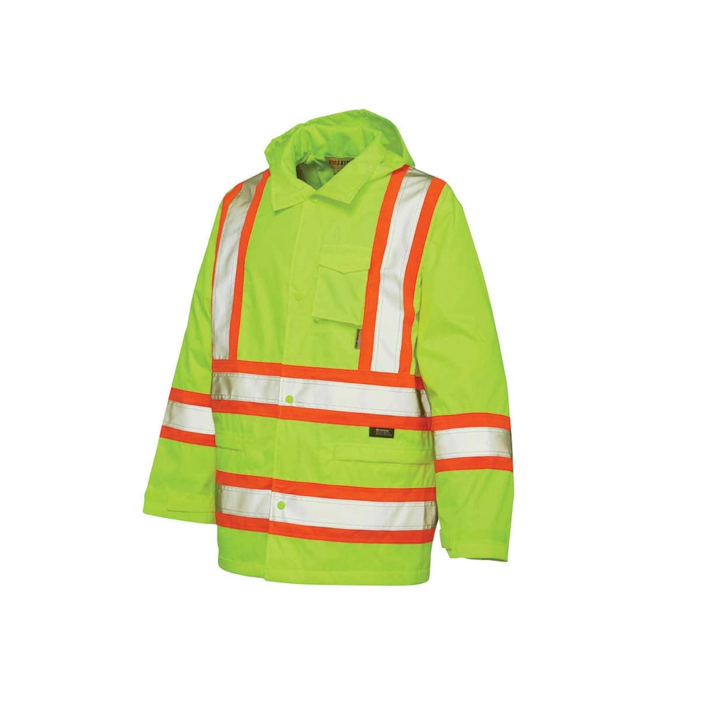 Tough Duck Safety Rain Jacket Runnings - Main Image