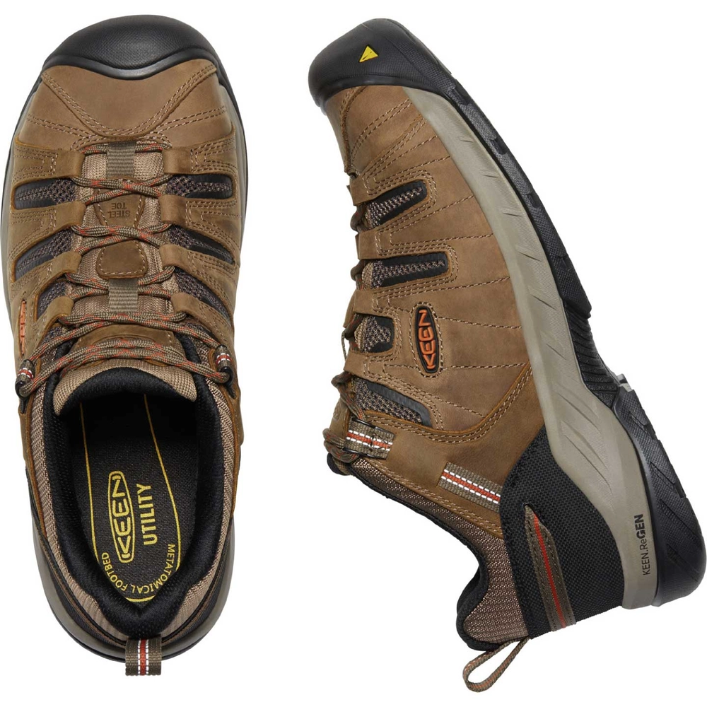 Keen Utility Men's Flint II Steel-Toe Low-Rise Shoe - Runnings