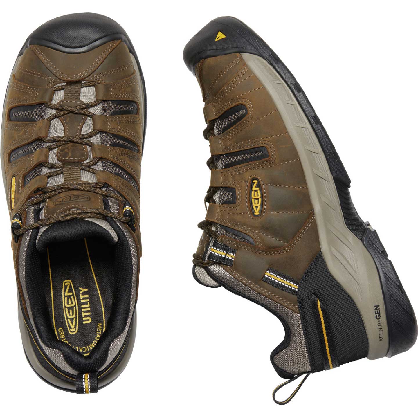 Low Rise Shoes Keen Utility Men's Flint II Soft-Toe Low-Rise Shoe - Runnings