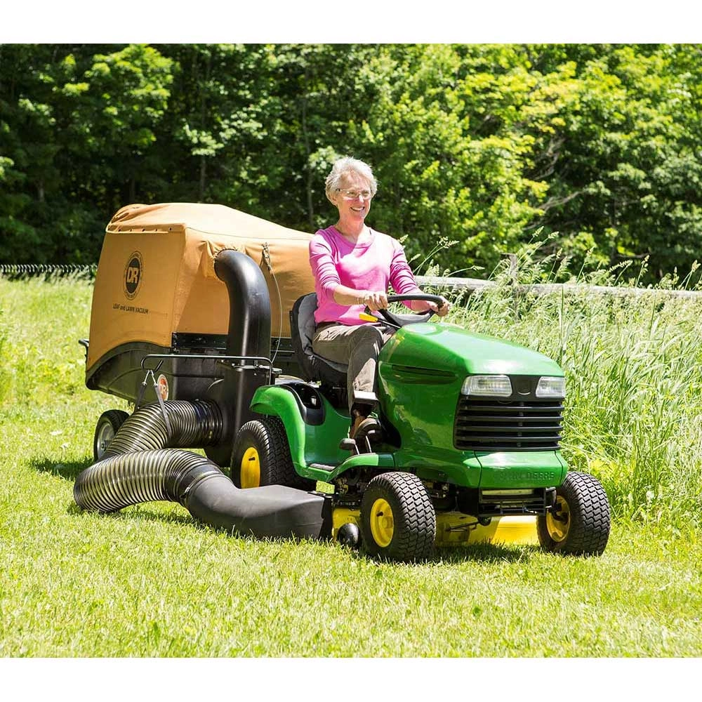 Riding Lawn Best Way To Pick Up Leaves With Lawn Mower Lawn Vacuum