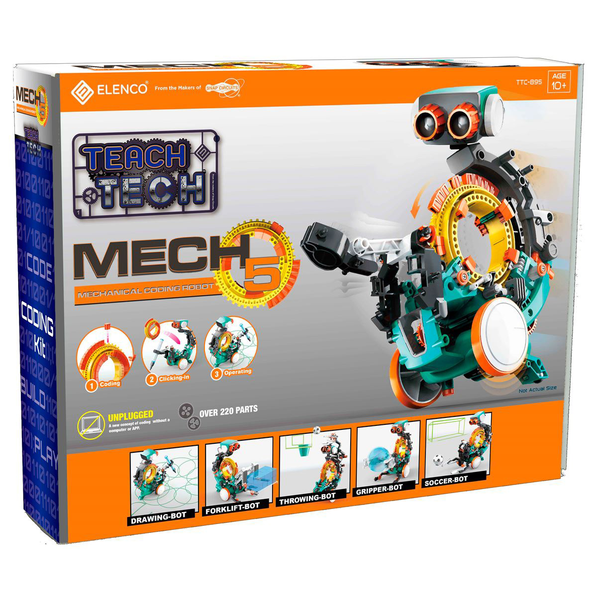 Teach Tech Mech-5 Mechanical Coding Robot.
