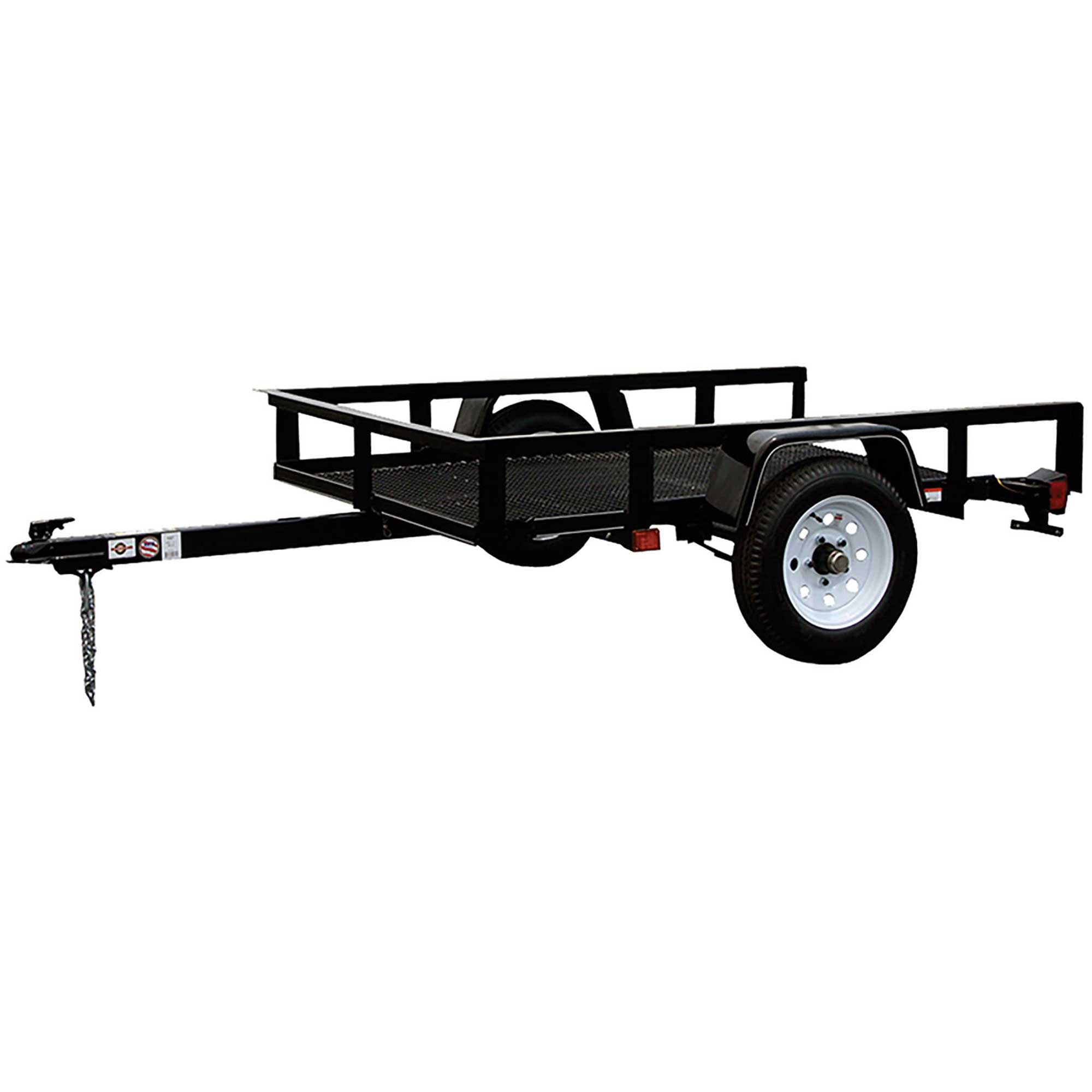 Carry-On Trailer® 4' x 6' Tilt Deck Single Axle Utility Trailer - 2,000 lbs. GVWR