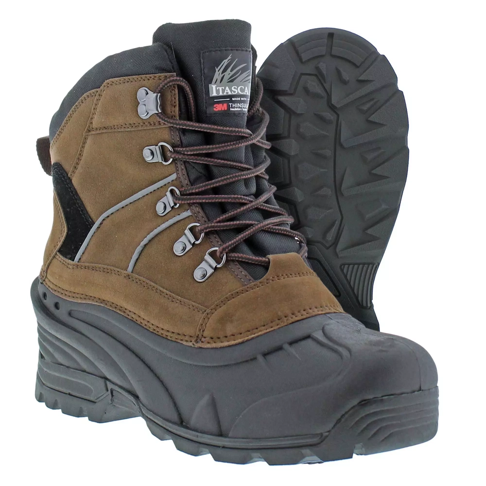 Itasca Men's Ice Glacier Insulated Winter Boots Runnings
