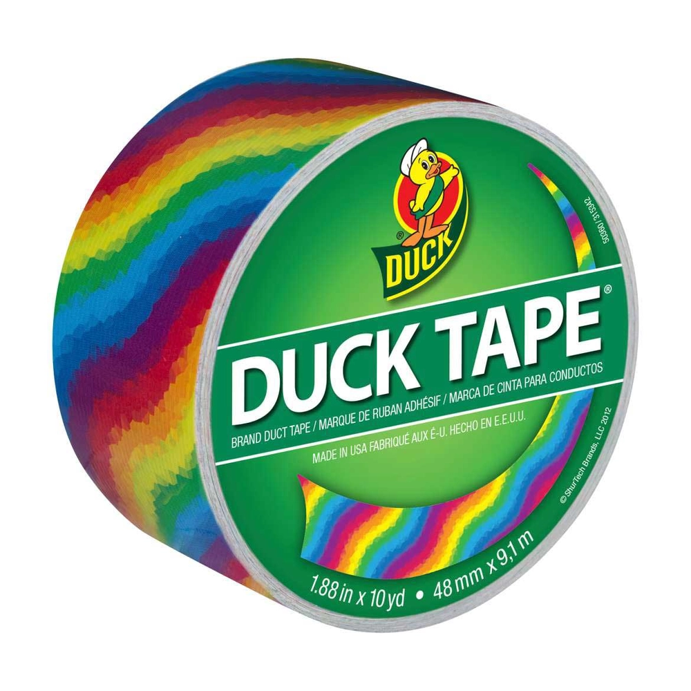 Duck® Brand Duck Tape® - Rainbow, 1.88