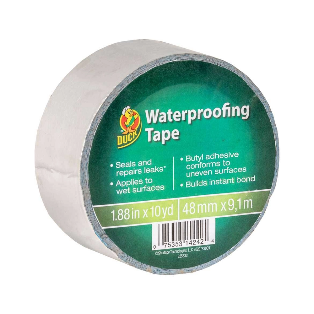 Duck® Brand Waterproofing Tape -Silver, 1.88 