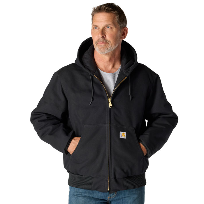Carhartt Men's Iconic J140 Firm Duck Active Jac - Runnings