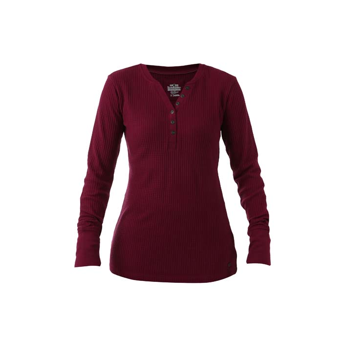 Noble Outfitters® Women’s Tug-Free Long Sleeve Henley