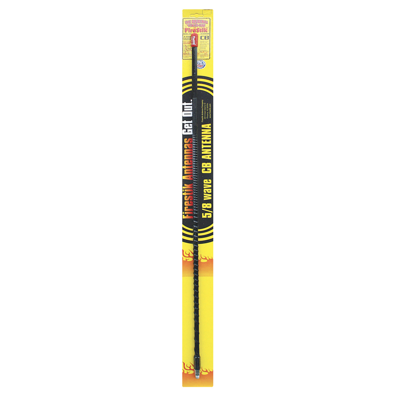 FireStik 5/8 Wave, 3' CB Antenna - 0000000208 - Runnings