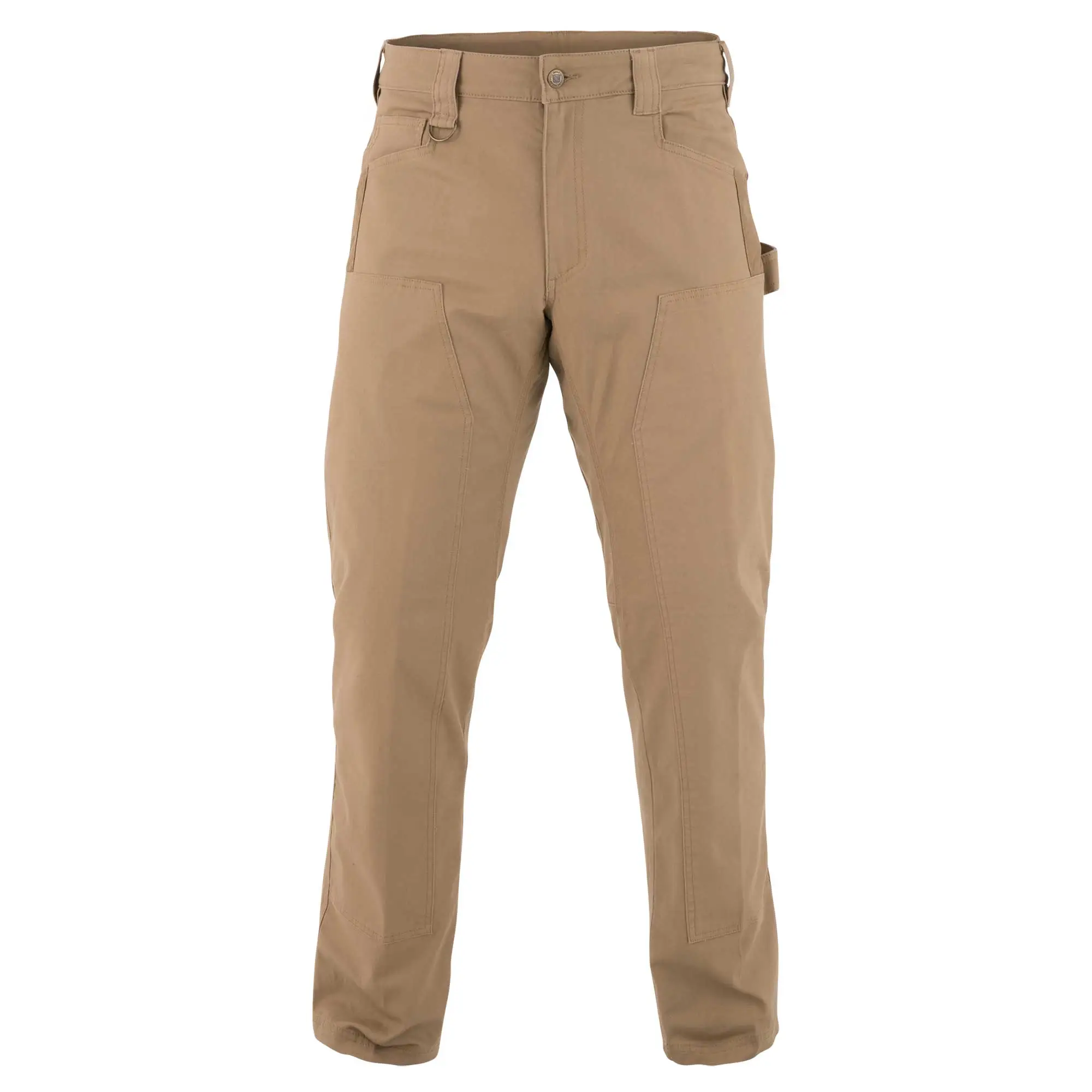 Noble Outfitters Men's Flex Canvas Double Front Work Pant - Coyote, size 32X30
