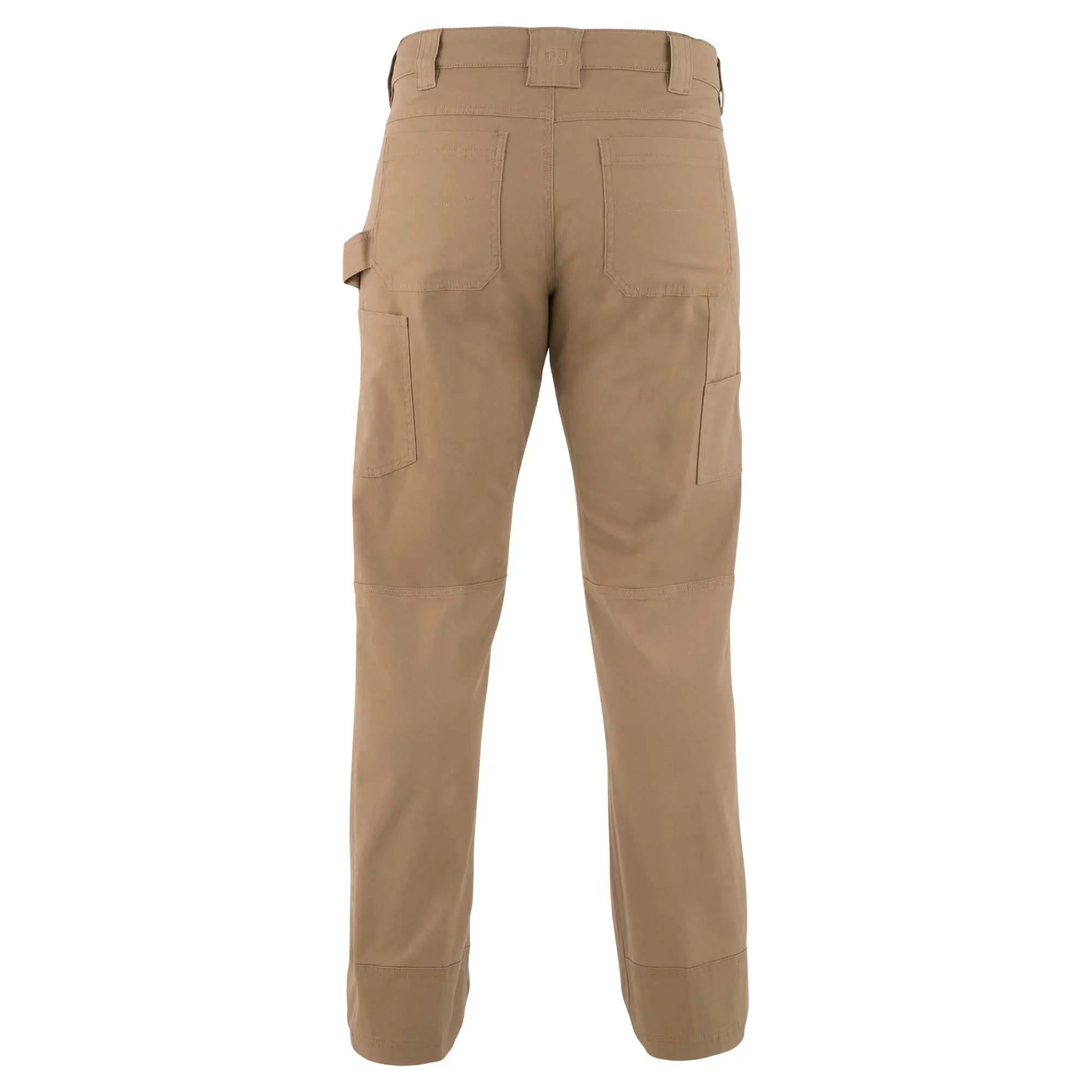 Noble Outfitters Men's Flex Canvas Double Front Work Pant - Coyote, size 32X30 View 1 of 2