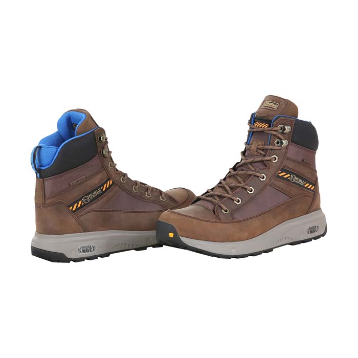 Noble Outfitters™ Men’s Shift Sneaker Boot Waterproof, 6" High - Tobacco/Dynamic Cobalt, 9 View 1 of 3