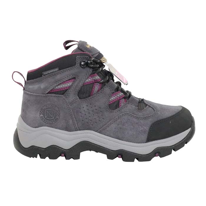 Noble Outfitters® Women’s Cutter Hiker Mid Waterproof - Charcoal/Beet, 6.5 View 1 of 3
