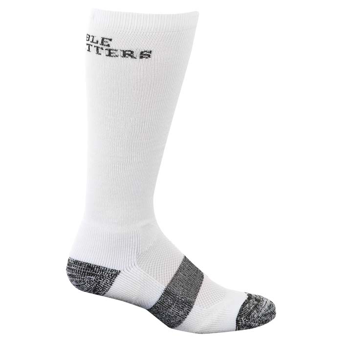 Noble Outfitters® Best Dang Boot Sock Over the Calf Sock - 2 pack, White, XL