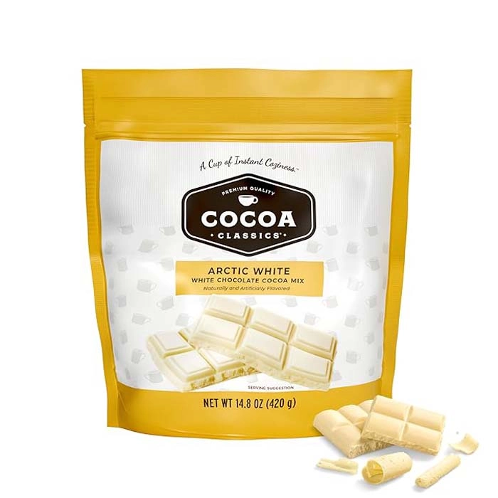 Cocoa Classics Arctic White Cocoa Mix Pouch - 14.8 oz