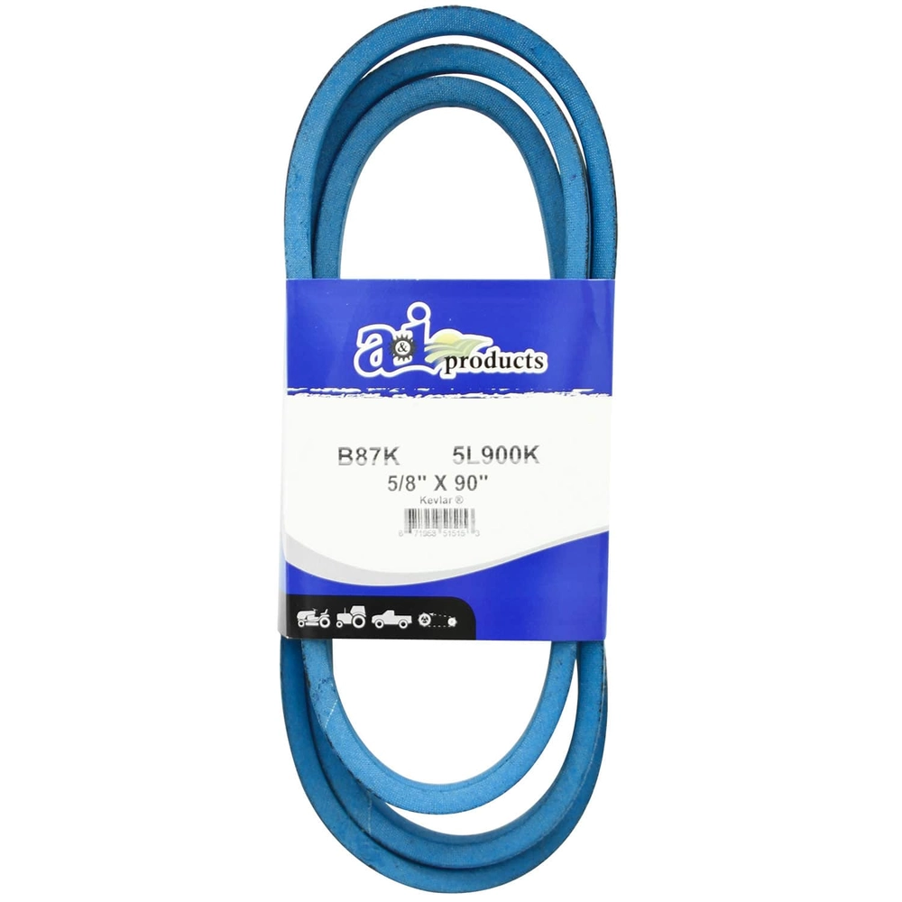 JS 5’8 A&I Kevlar Blue V-Belt, 5/8