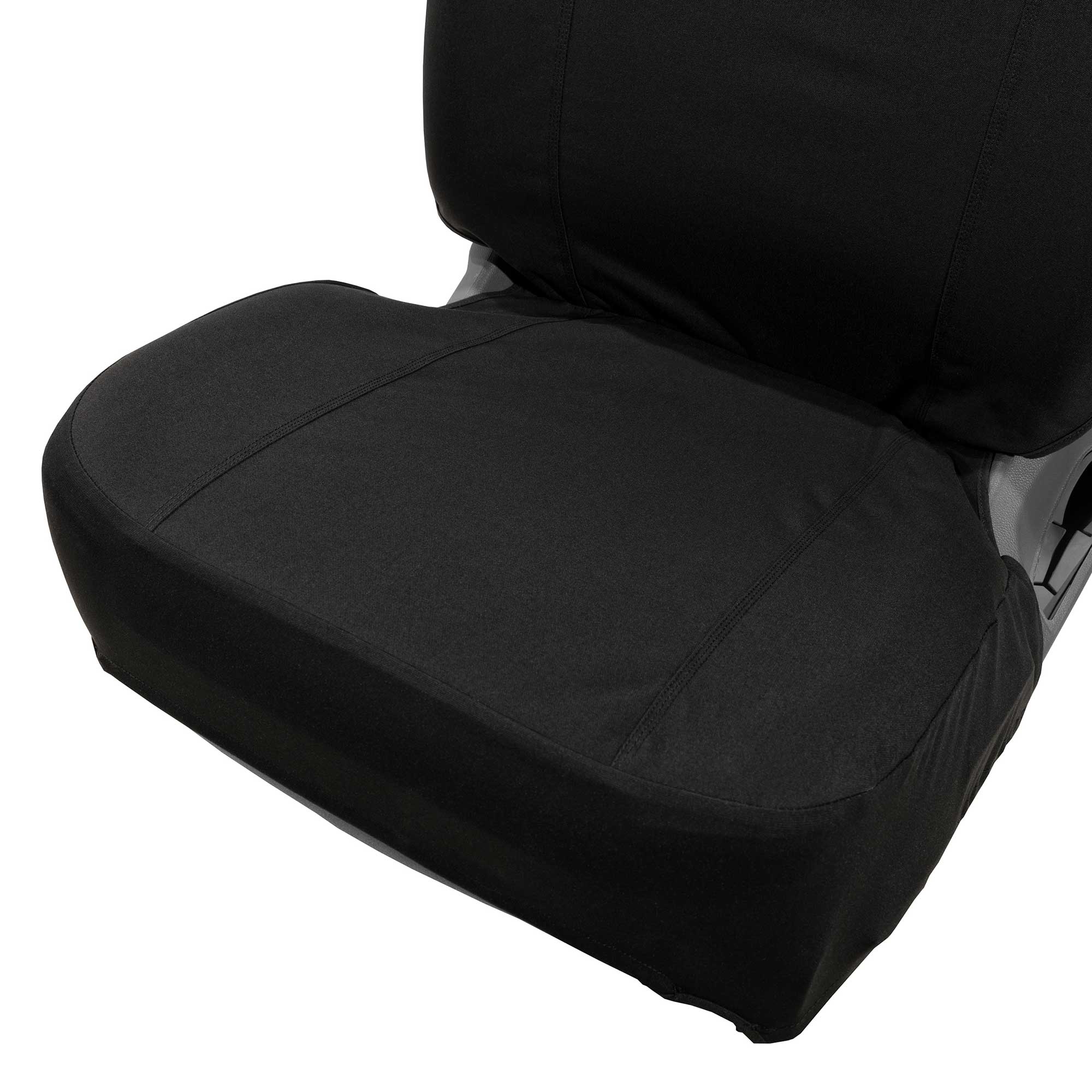Carhartt Universal Fitted Nylon Duck Bucket Seat Cover, Black View 3 of 6