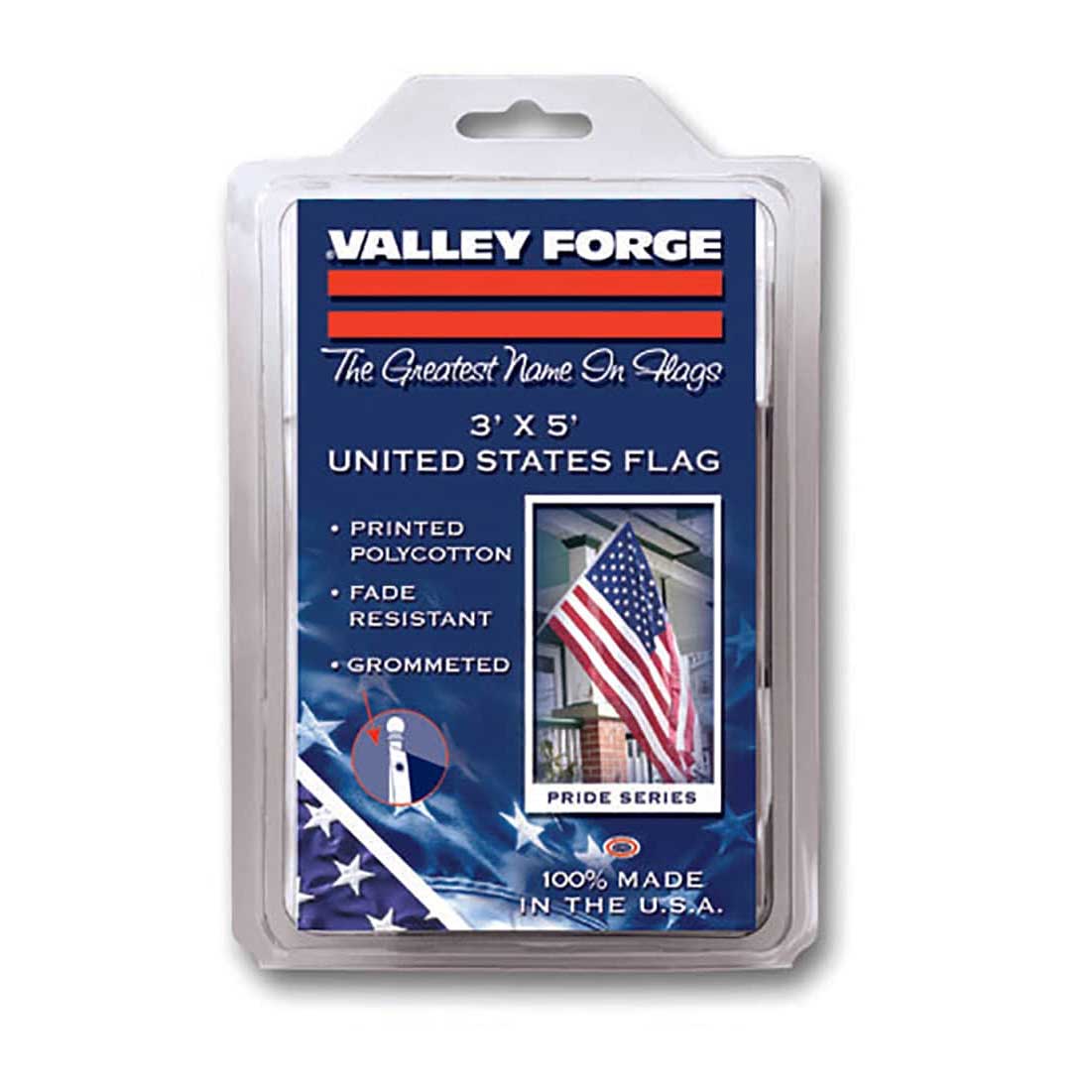 Valley Forge Flag 3' x 5' Polycotton U.S. Flag - 0000000252 - Runnings