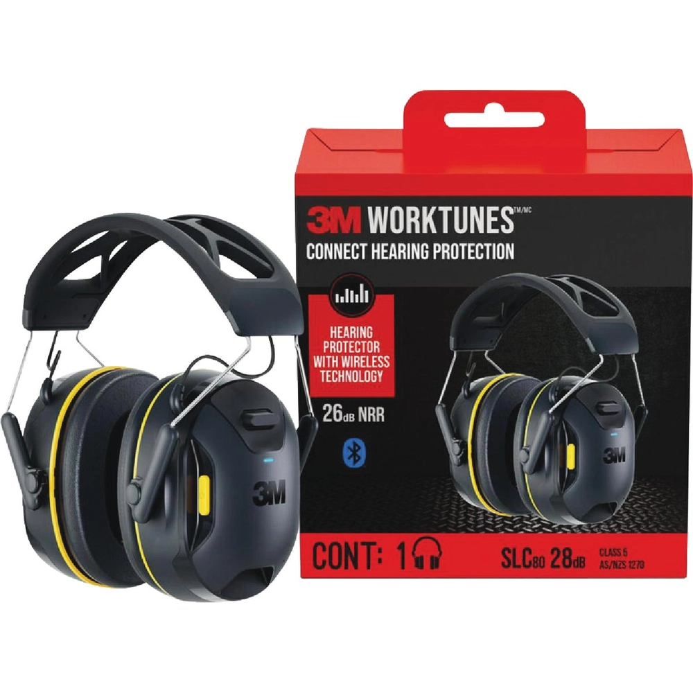 3M™ WorkTunes Connect Wireless Hearing Protector with Bluetooth