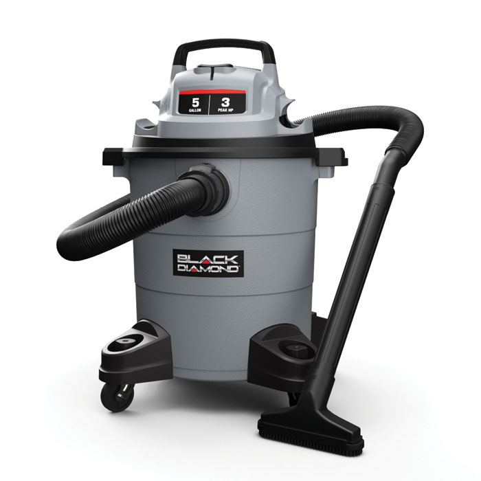 Black Diamond 5 Gal. 3.0 Peak HP Wet/Dry Vac
