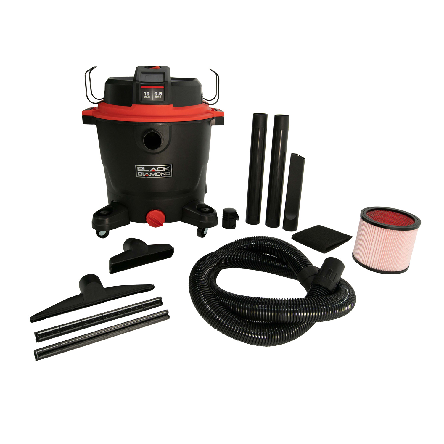 Black Diamond Pro Series Wet/Dry Vac - 16 gal., 6.5HP View 2 of 3