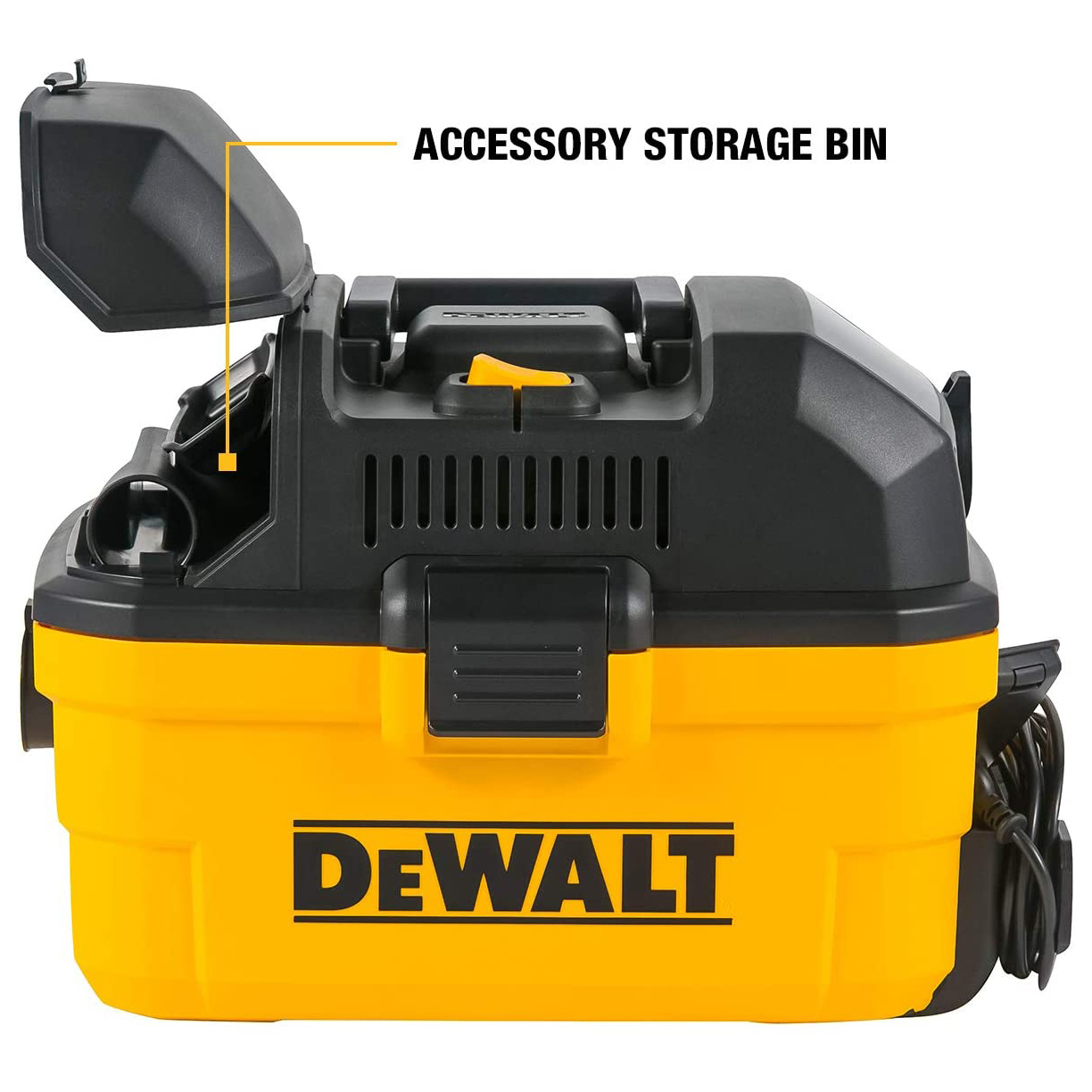 DEWALT Corded Portable Wet/Dry Shop Vacuum, 4 gal. View 1 of 5