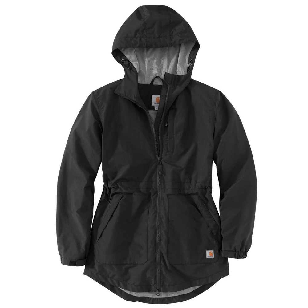 Carhartt Womens Rain Defender Hooded Lightweight Coat (Style