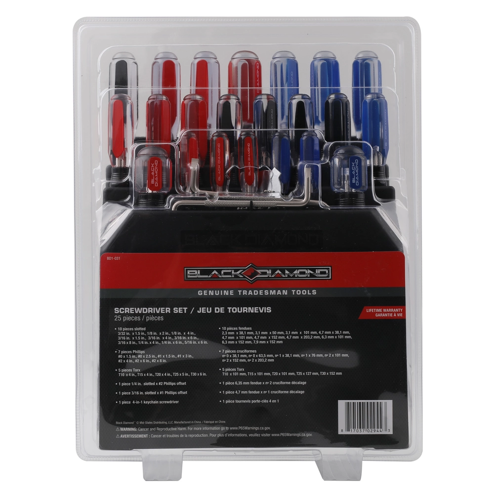 Black Diamond 46 Piece Stubby Tool Set - 0000002849 - Runnings