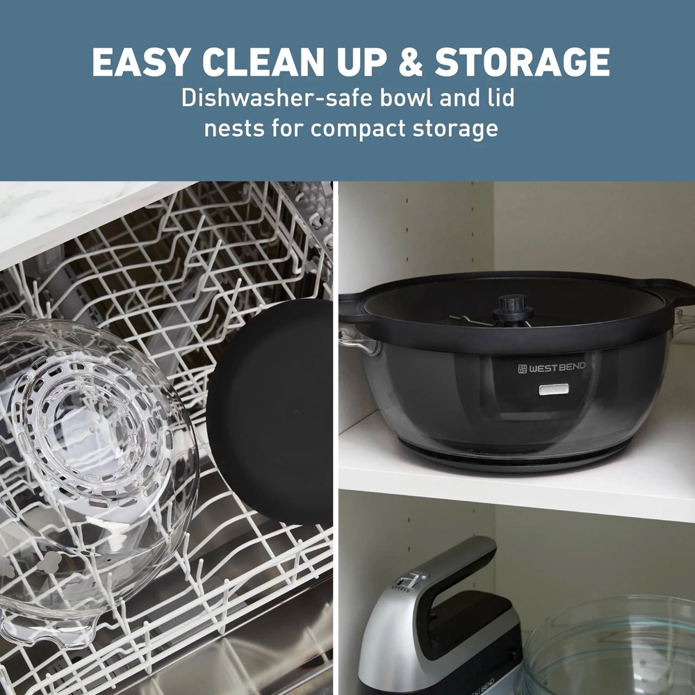 West Bend Stir Crazy 6 Qt. Popcorn Machine - 0000002840 - Runnings