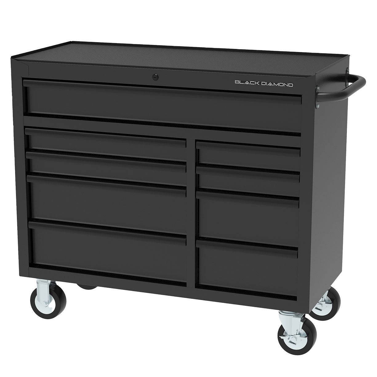 Black Diamond 9 Drawer Cabinet - 42